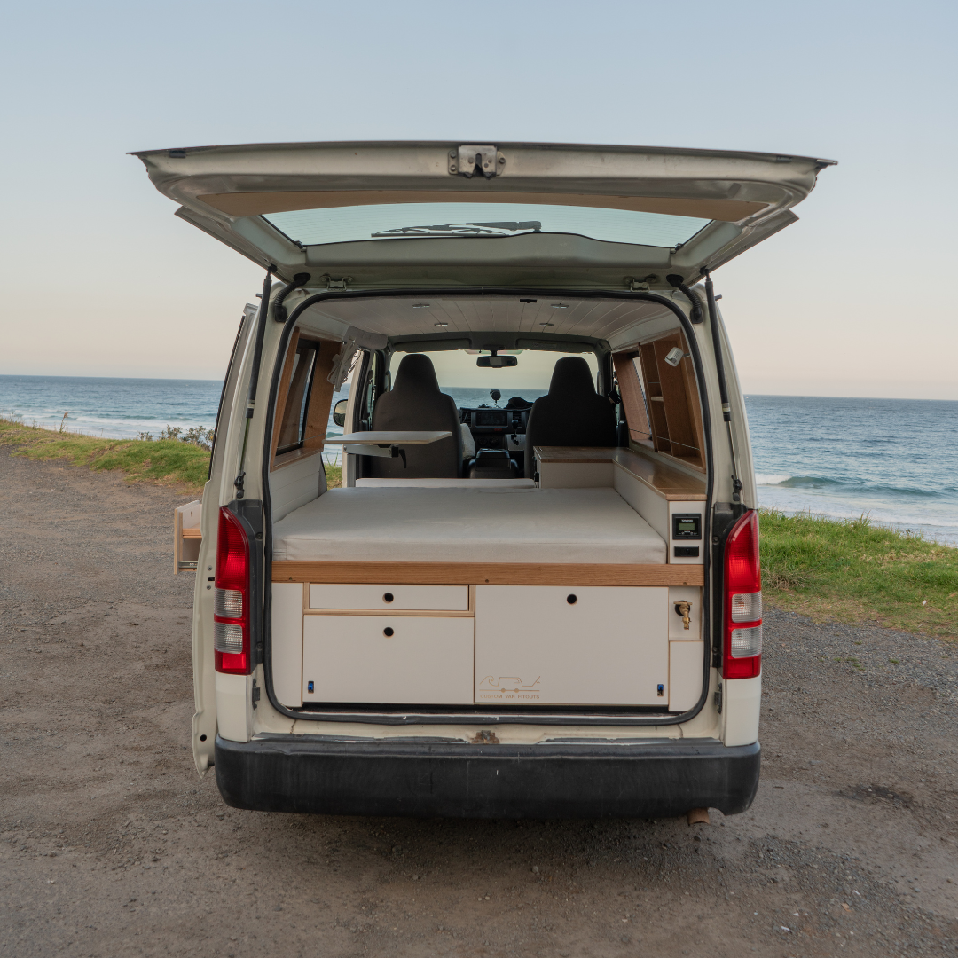 Tuck Away Kitchen Pod in 2015 Toyota Hiace LWB