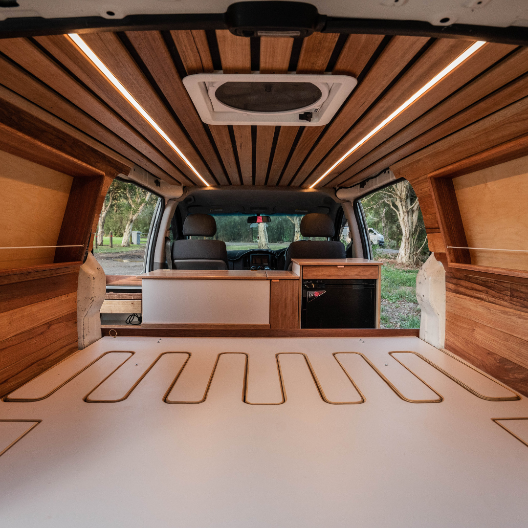 Efficient Space Utilization in 2014 Hyundai iLoad Conversion