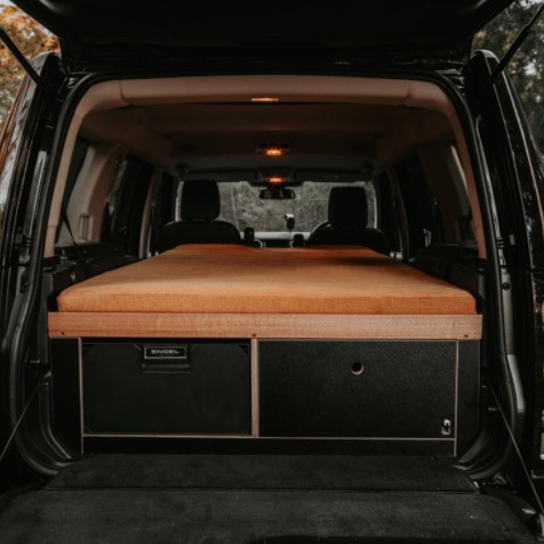 Custom Bed Base in 2018 Land Rover Project