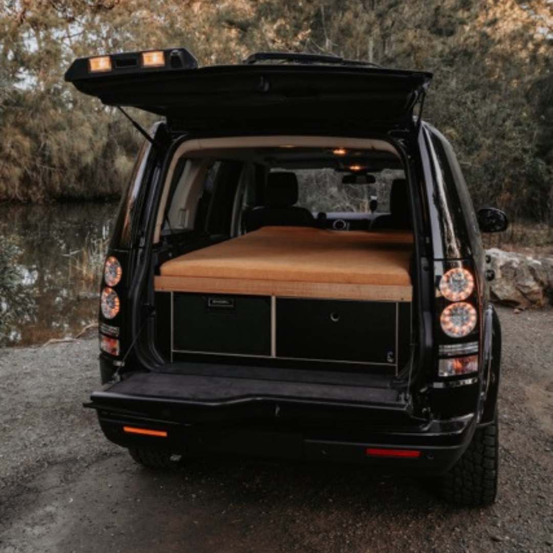 2018 Land Rover with Premium Mattress and Custom Fitouts