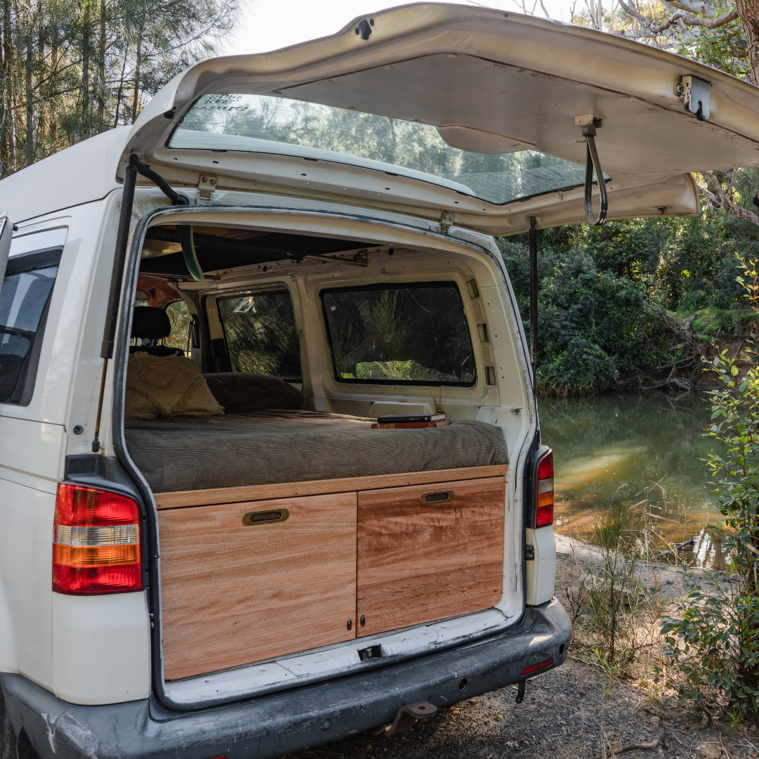 Custom Van Fitouts Project in 2008 VW Transporter