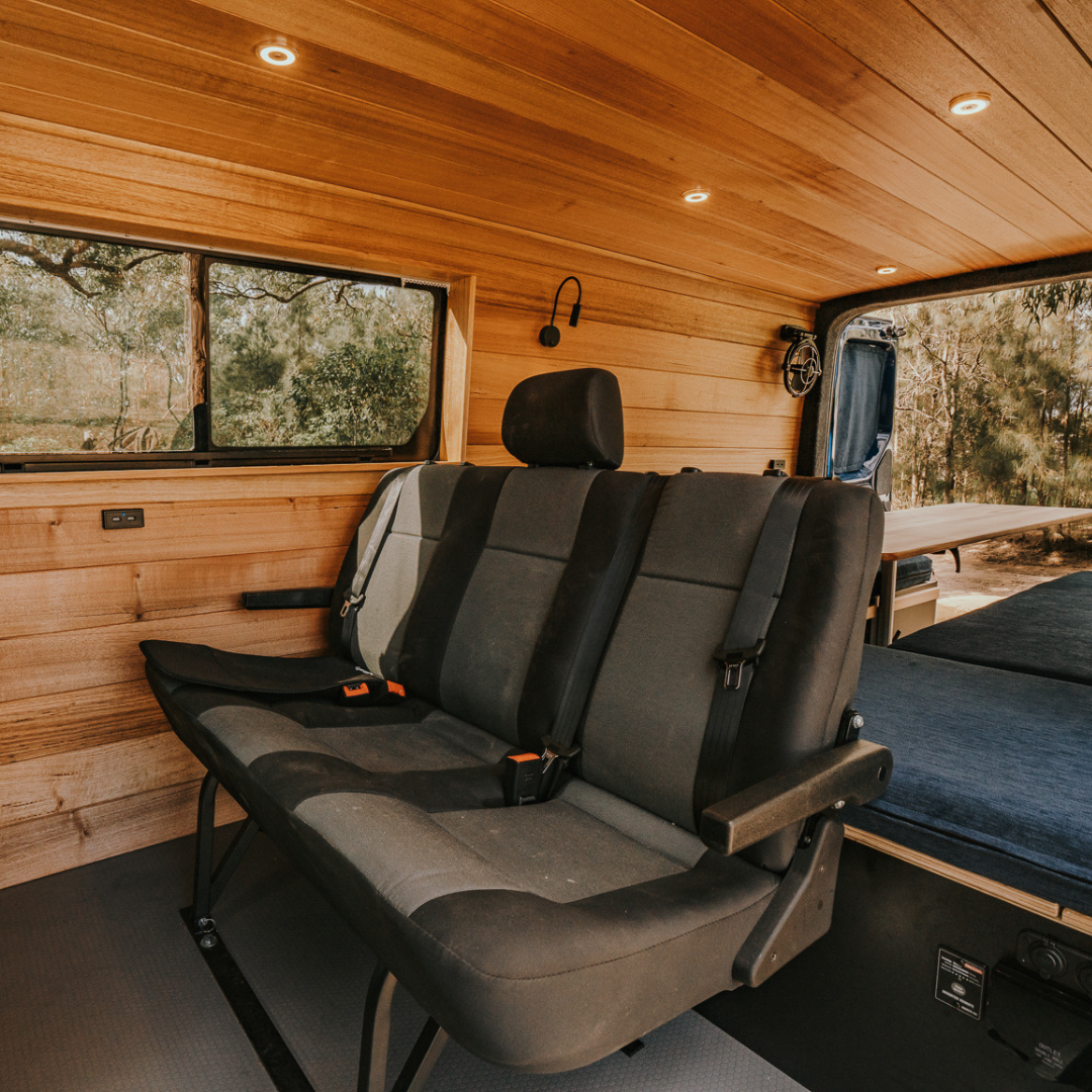 Custom Van Fitouts Project on 2022 VW Crafter LWB Mid Roof