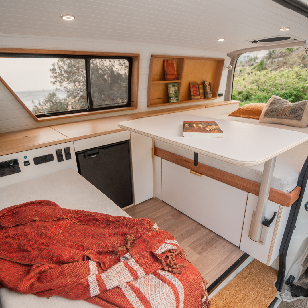 Custom Kitchen Setup in 2015 Toyota Hiace LWB