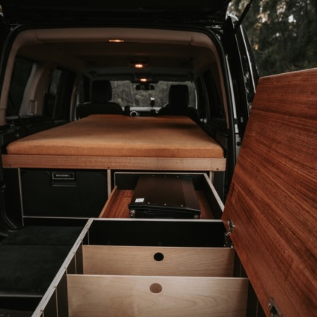 Completed 2018 Land Rover Project by Custom Van Fitouts