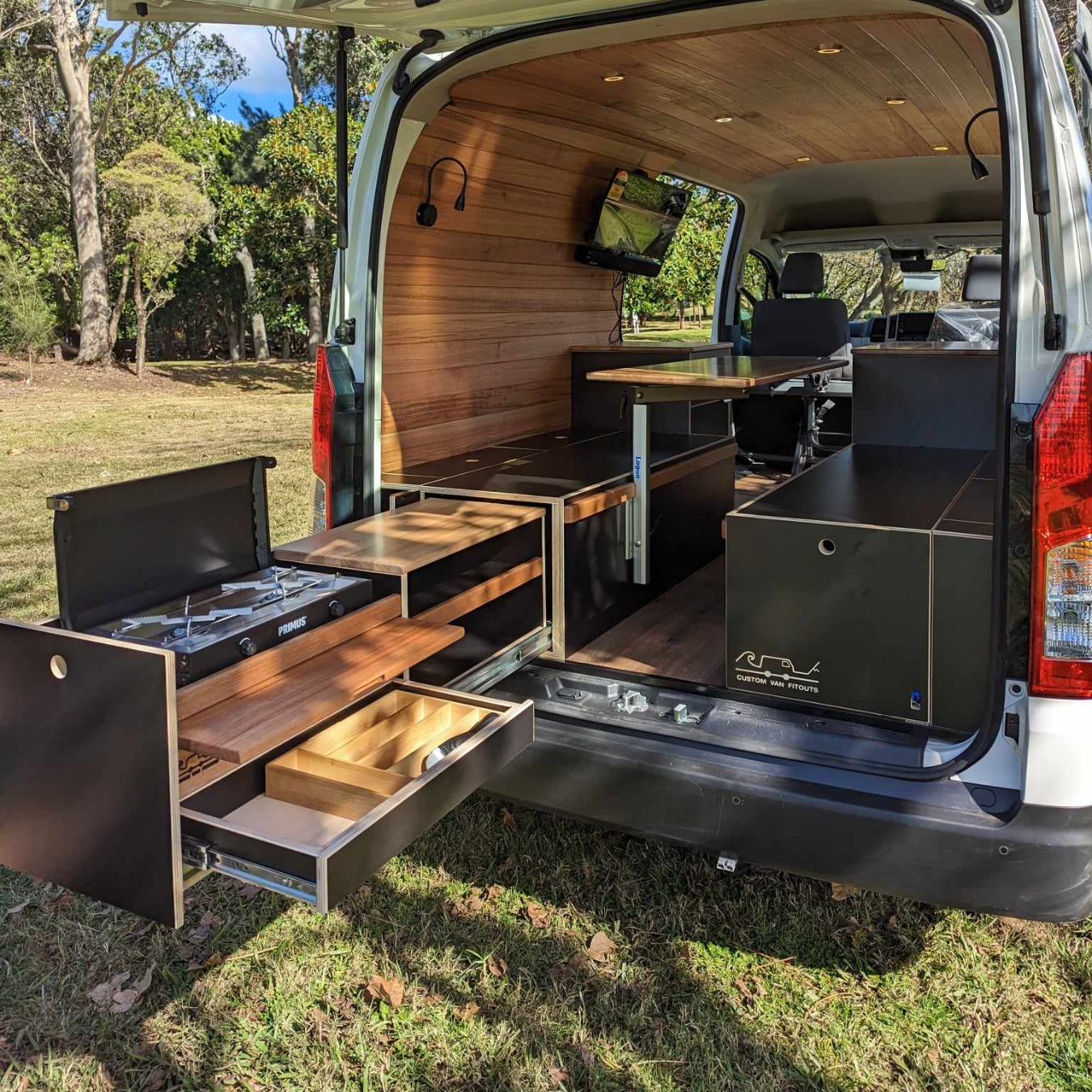 Efficient Storage Solutions in Custom Van Interiors