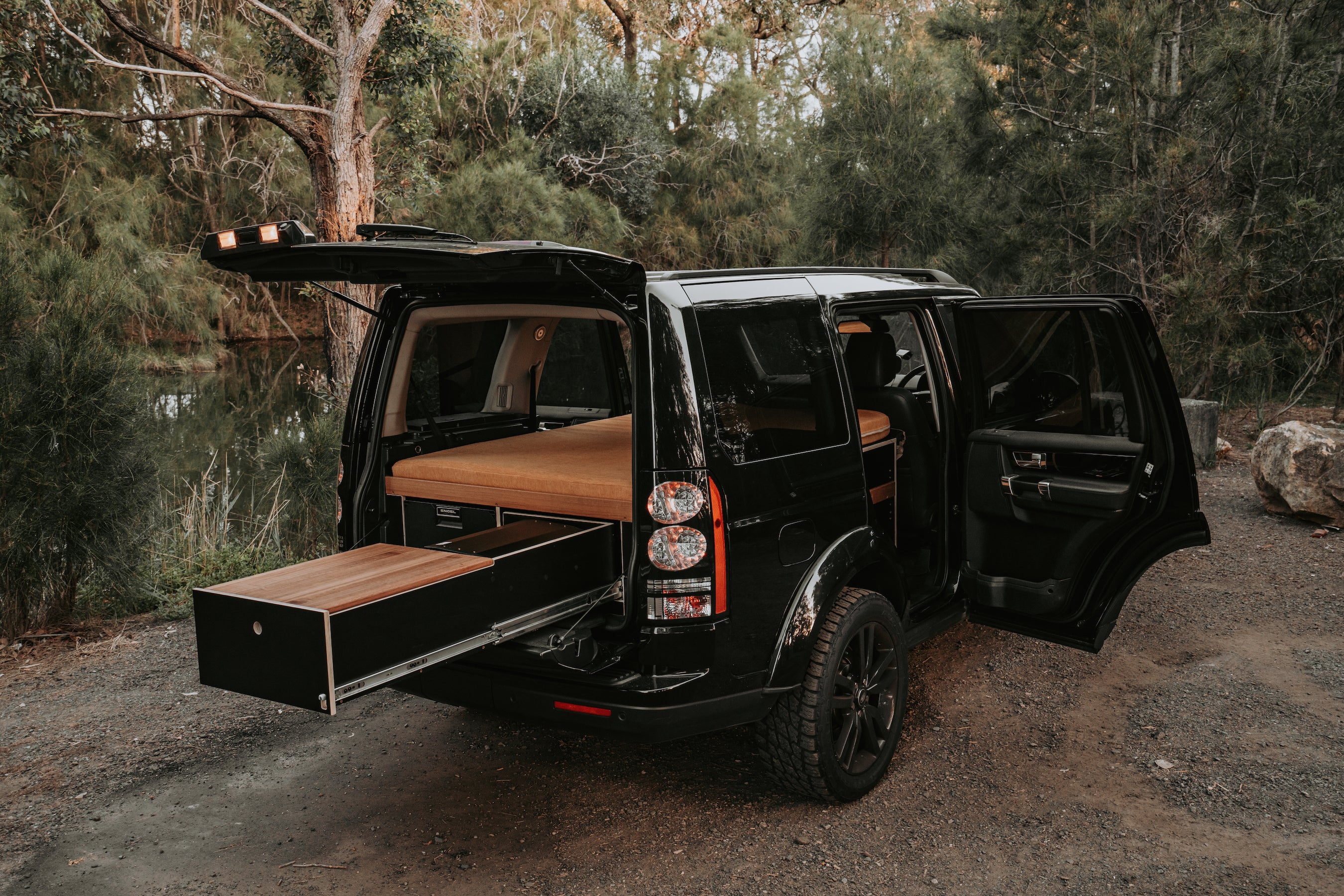 2018 Land Rover Custom Project by Custom Van Fitouts