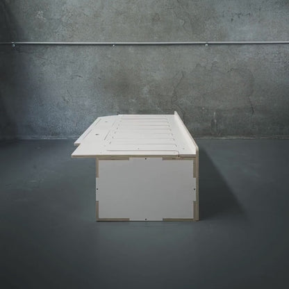 Tuck Away camp kitchen module integrated into Easy Lounge drawer